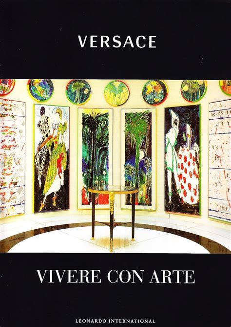 Versace. Vivere con arte. Ediz. illustrata di Versace Gianni; 